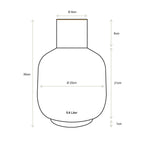 Vaas Delft blauw/wit