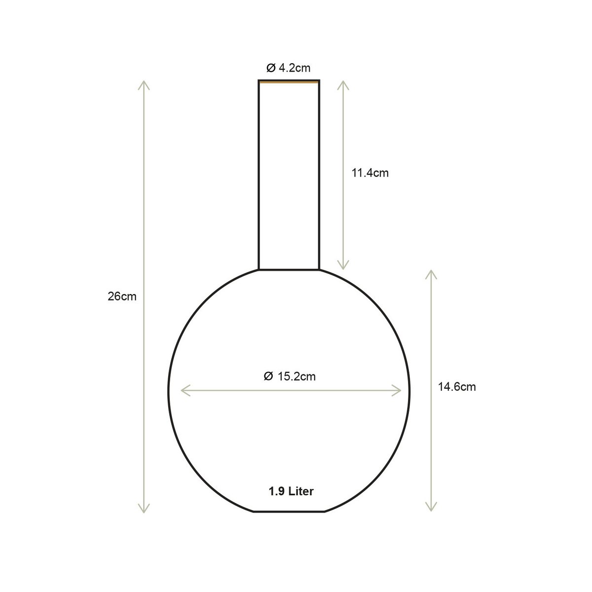 Vaas Amsterdam blauw