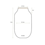 Vaas Scheveningen roze